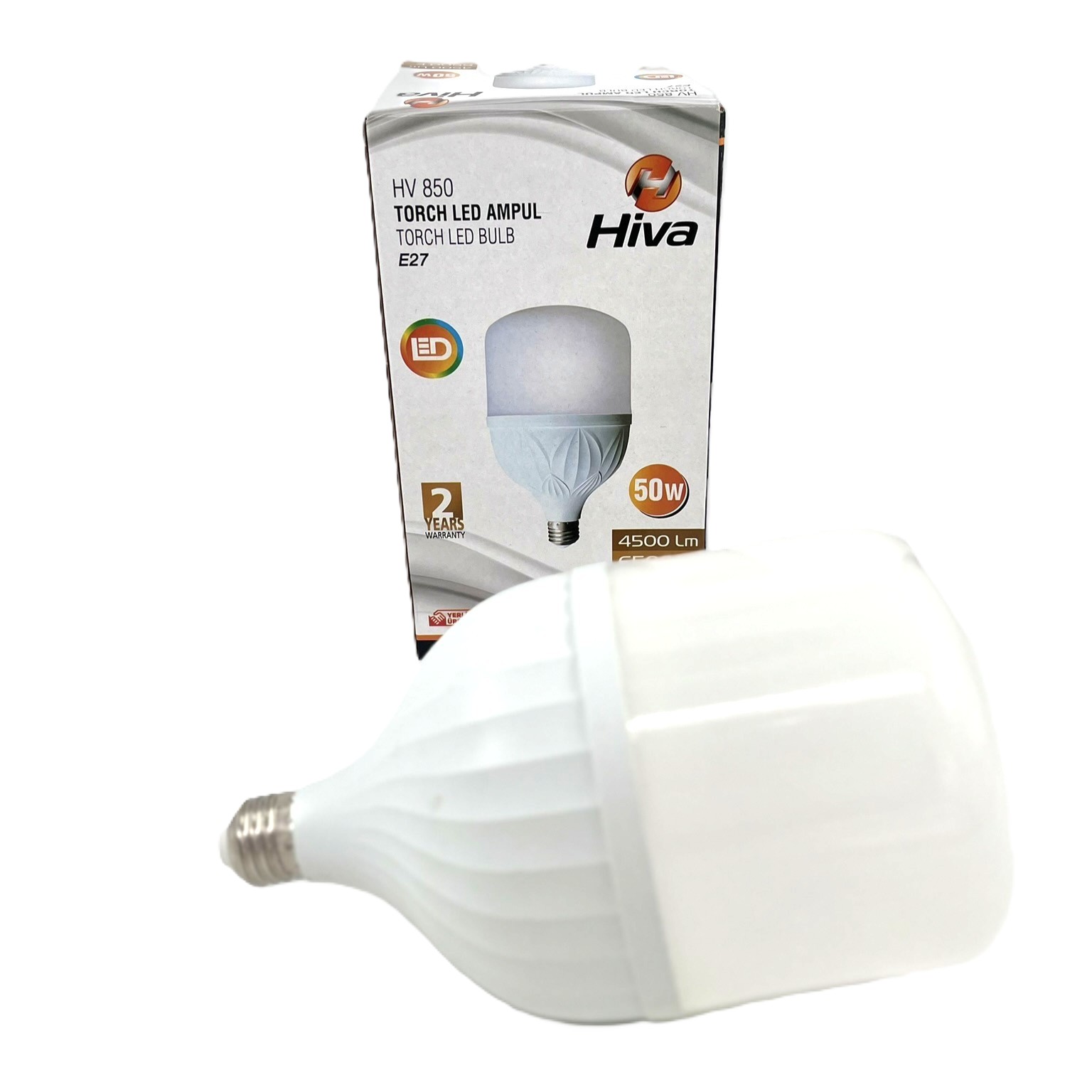 HİVA BEYAZ LED AMPUL 50W TORCH